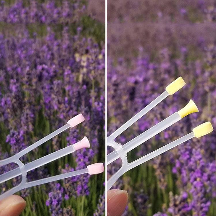 2 PCS Contact Lens Portable Clip Silicone Suction Stick Wearing Picking Access Auxiliary Tools