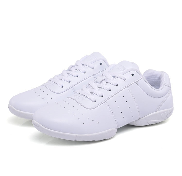 Soft Microfiber Leather Non-slip Wear Resistant Sport Sneakers Bodybuilding Gym Shoes, Size:28