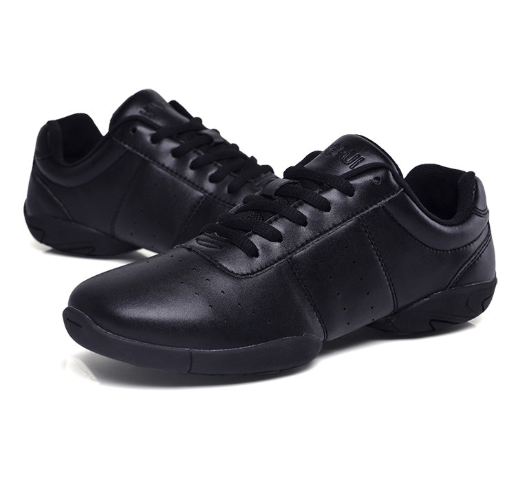 Soft Microfiber Leather Non-slip Wear Resistant Sport Sneakers Bodybuilding Gym Shoes, Size:28