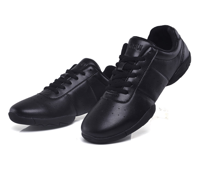Soft Microfiber Leather Non-slip Wear Resistant Sport Sneakers Bodybuilding Gym Shoes, Size:28