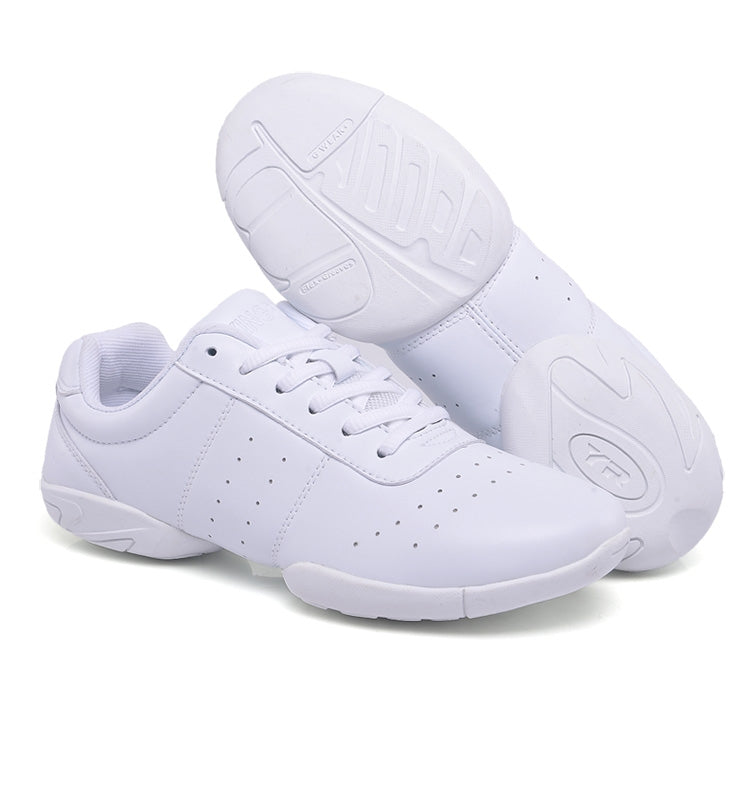 Soft Microfiber Leather Non-slip Wear Resistant Sport Sneakers Bodybuilding Gym Shoes, Size:28