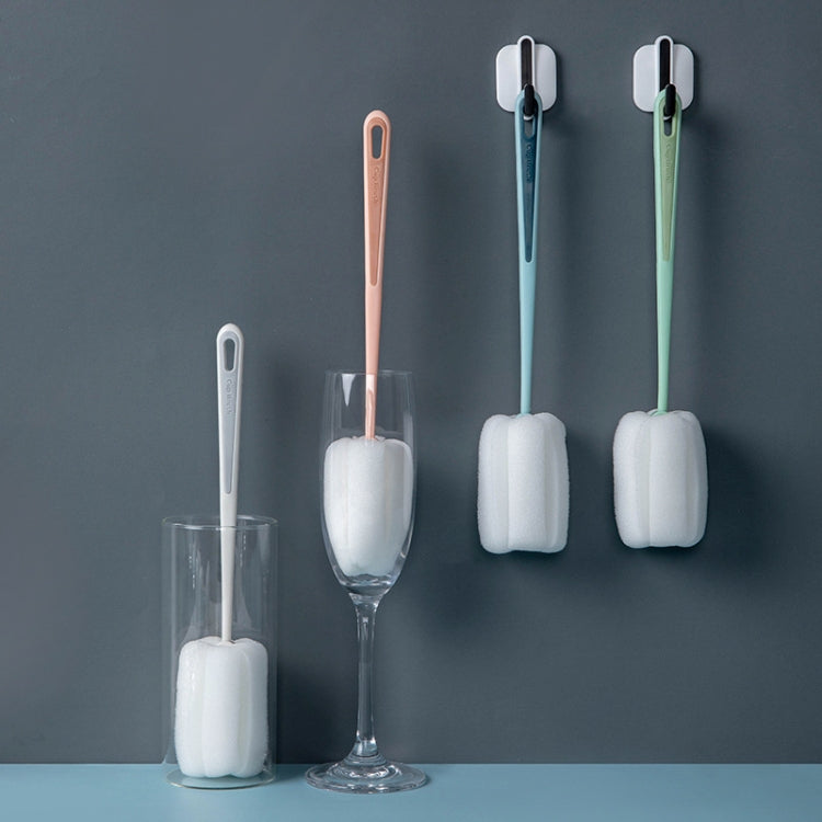 5 PCS Baby Bottle Vacuum Cup Sponge Long Handle Brush Household Cleaning Brush