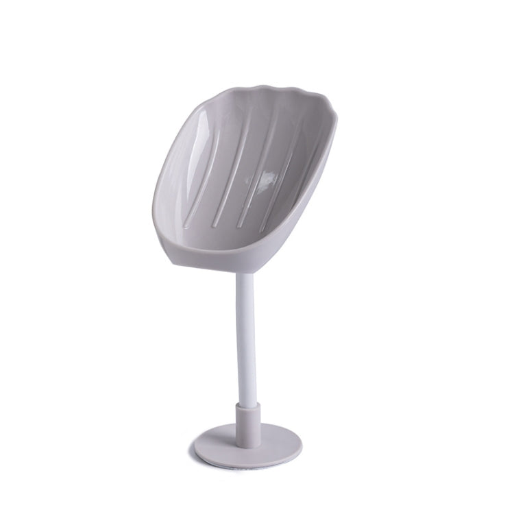 2 PCS JW001 Perforation-Free Drain Soap Dish Wall-Mounted Shelf