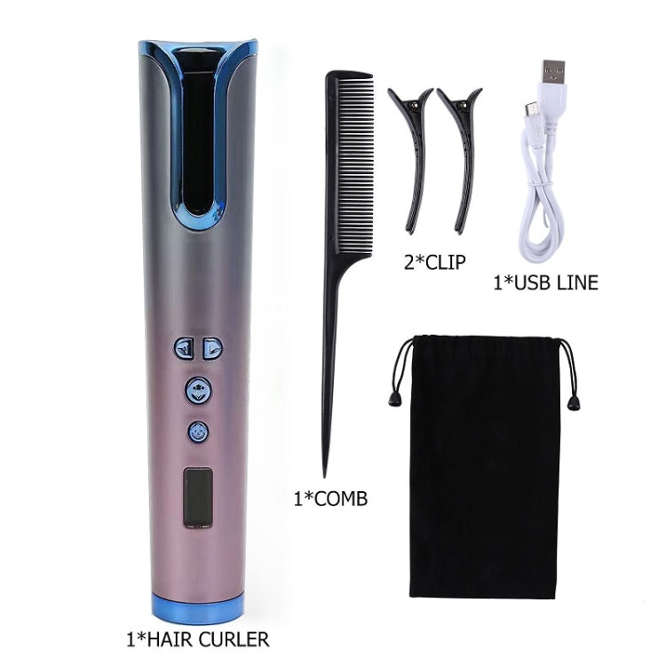 Fully Automatic USB Negative Ion Big Wave Portable Curling Iron
