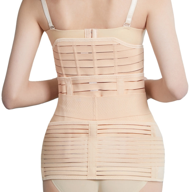 Three-Piece Abdomen Belt Set Elastic Postpartum Abdomen Belt Maternity Corset Belt Waist Belt For Caesarean Section, Size: Free Size