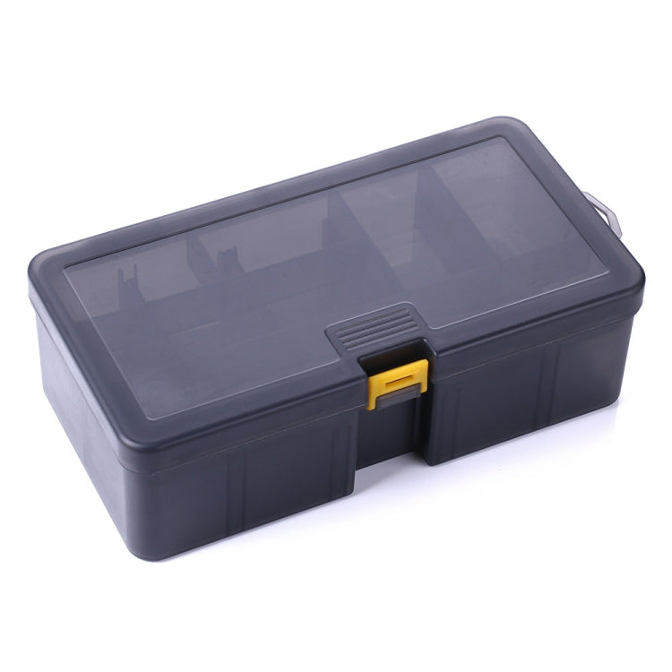 HENGJIA qt071-1 Double Layer Storage Box Fishing Gear Multi-Function Box(21.5x12x7cm)