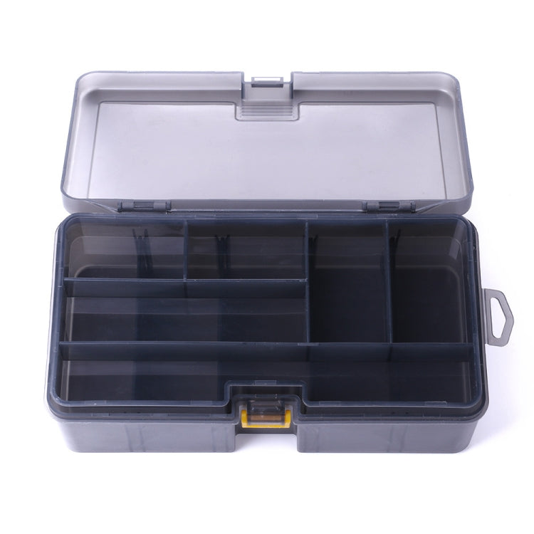 HENGJIA qt071-1 Double Layer Storage Box Fishing Gear Multi-Function Box(21.5x12x7cm)