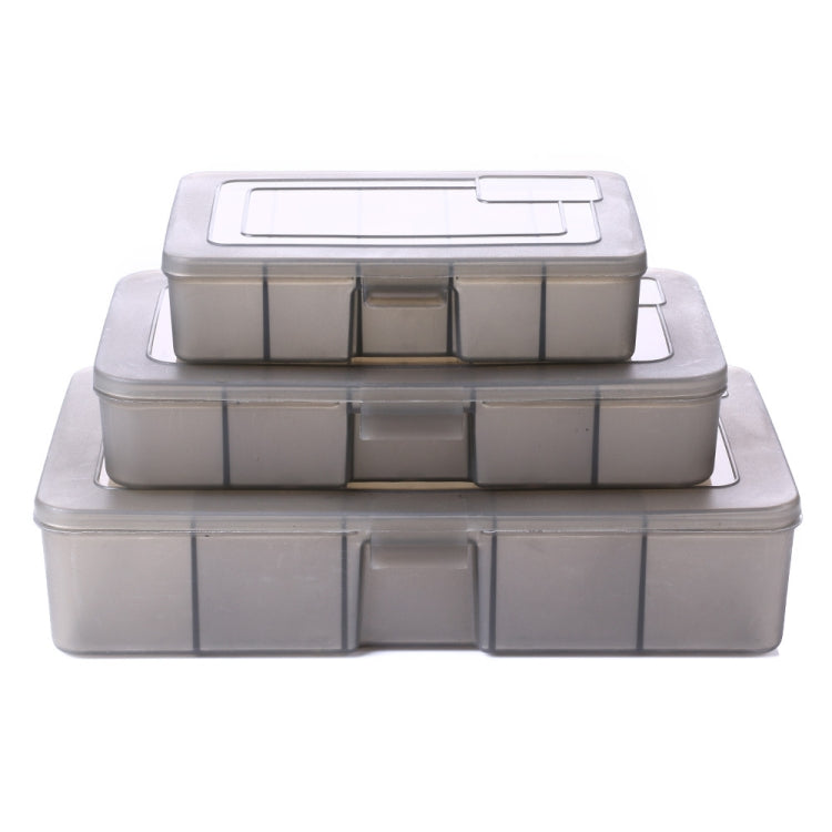 4 PCS HENGJIA qt051 5 Grids Fishing Tackle Box Storage Box, Size: Small