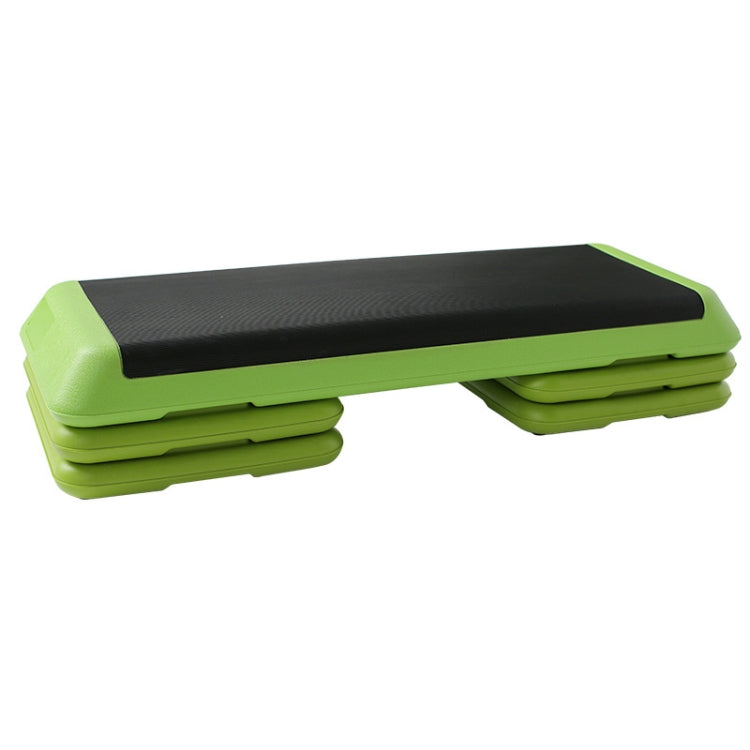 110cm Fitness Pedal Adjustable Sports Yoga Fitness Aerobics Pedal, Specification: Grass Green Motherboard + 4 Grass Green Bases