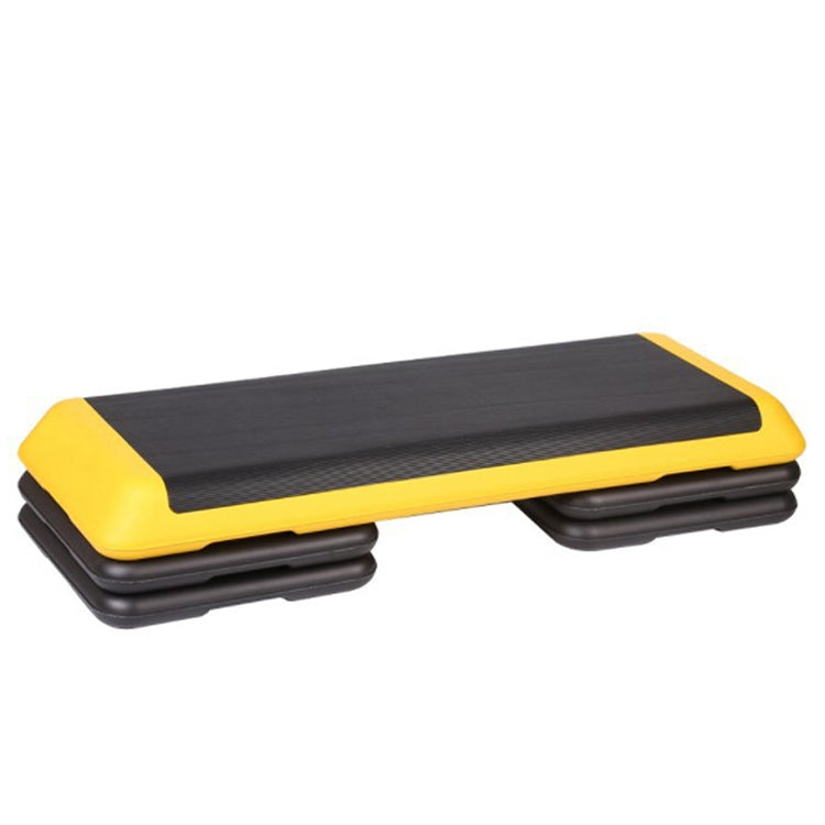 110cm Fitness Pedal Adjustable Sports Yoga Fitness Aerobics Pedal, Specification: Yellow Motherboard + 4 Black Base