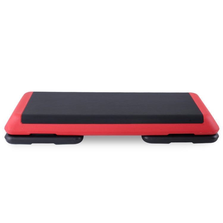 110cm Fitness Pedal Adjustable Sports Yoga Fitness Aerobics Pedal, Specification: Red Motherboard + 2 Black Base