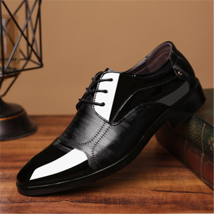 Fashion Men Leather Soft Business Casual Shoes, Size:48