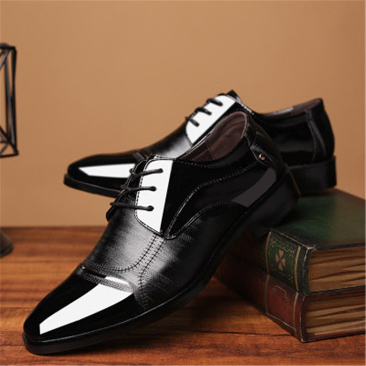 Fashion Men Leather Soft Business Casual Shoes, Size:48