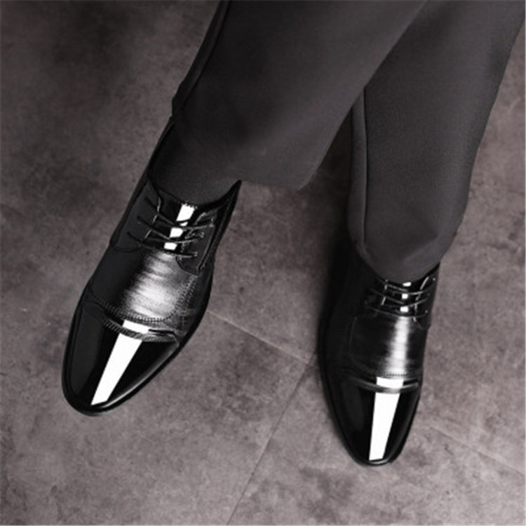 Fashion Men Leather Soft Business Casual Shoes, Size:48