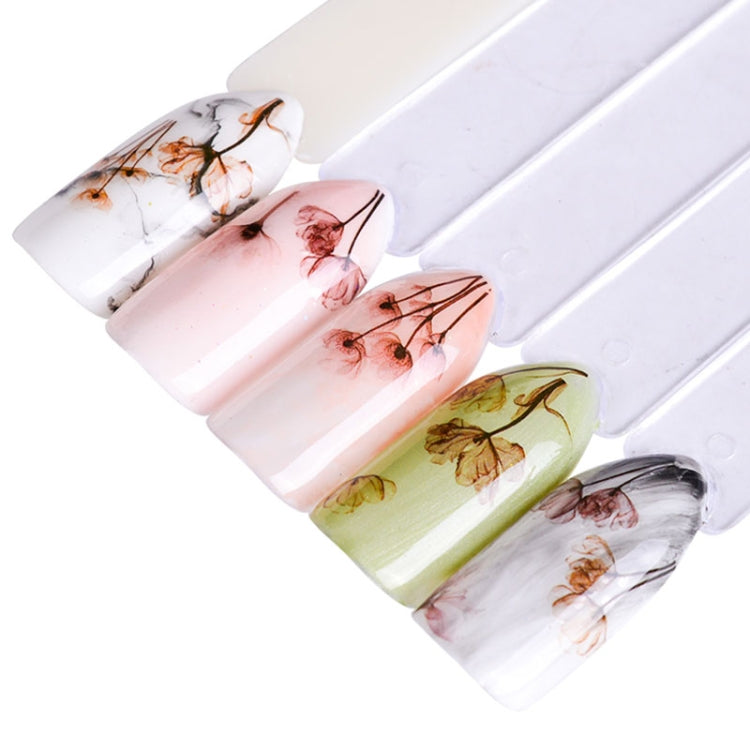 3 PCS 3D Nail Stickers Blooming Flower 3D Nail Art Stickers Decals