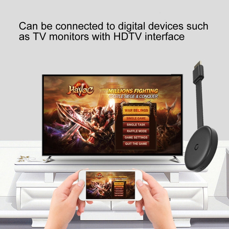 G13B Wireless WiFi Display Dongle Receiver Airplay Miracast DLNA TV Stick for iPhone, Samsung, and other Smartphones