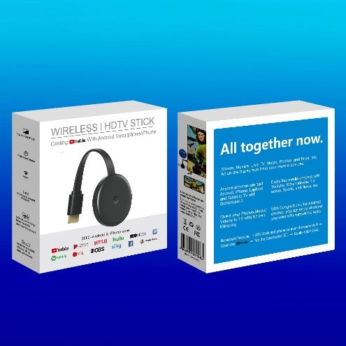 G13B Wireless WiFi Display Dongle Receiver Airplay Miracast DLNA TV Stick for iPhone, Samsung, and other Smartphones