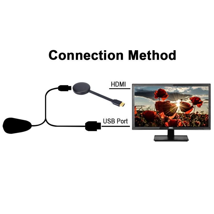 E6 RK3036 Dual-core Single Frequency 1080P WiFi Display Dongle Airplay Miracast Streaming Media Player HDTV Stick For Mac IOS Laptop And Android Smartphones