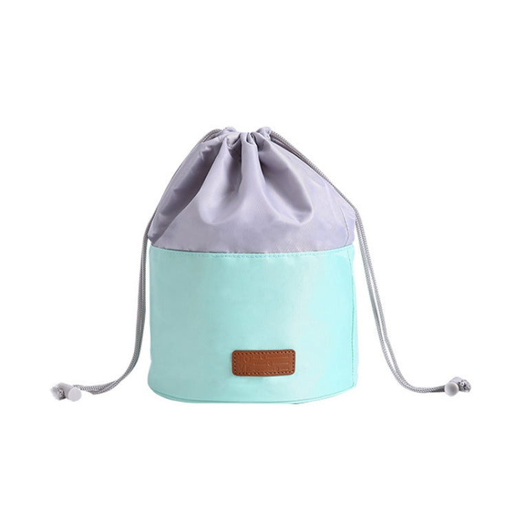 2 PCS Large Capacity Multi-Function Portable Drawstring Travel Home Storage Bag Cylinder Cosmetic Storage Bag
