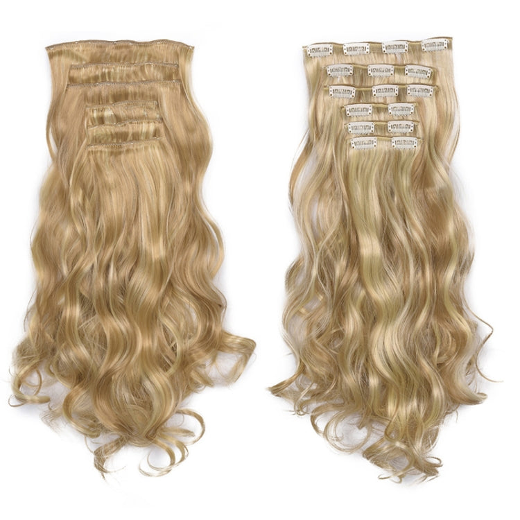 6 in 1 Wig Piece Long Curly Hair Wig Extension Piece