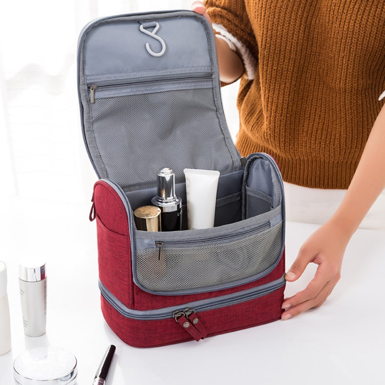RH523 Travel Makeup Storage Bag Large-Capacity Waterproof Anti-Mildew Dry And Wet Separation Package Portable Hook Wash Bag