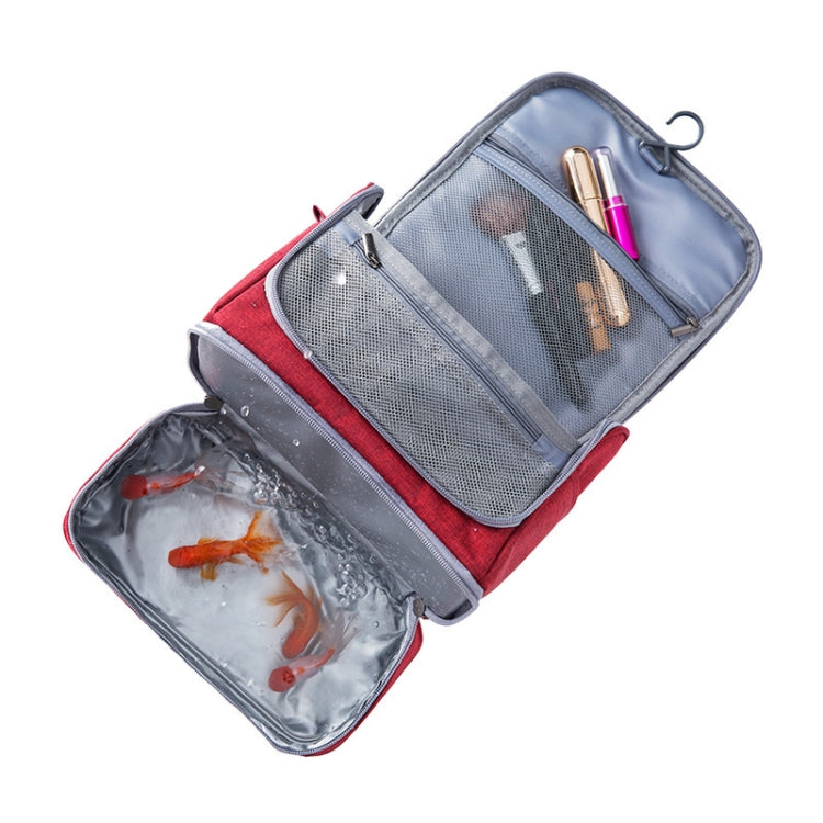 RH523 Travel Makeup Storage Bag Large-Capacity Waterproof Anti-Mildew Dry And Wet Separation Package Portable Hook Wash Bag