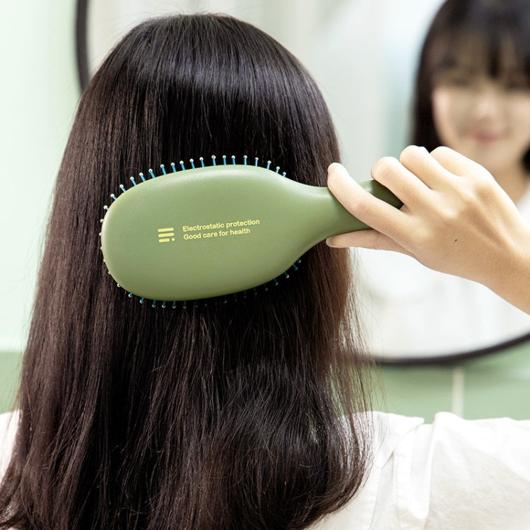 2 PCS SW050 Gypsophila Airbag Massage Comb Curly Hair Massage Meridian Anti-static Hair Smoothing Comb, Specification: Pudding Blue Roll