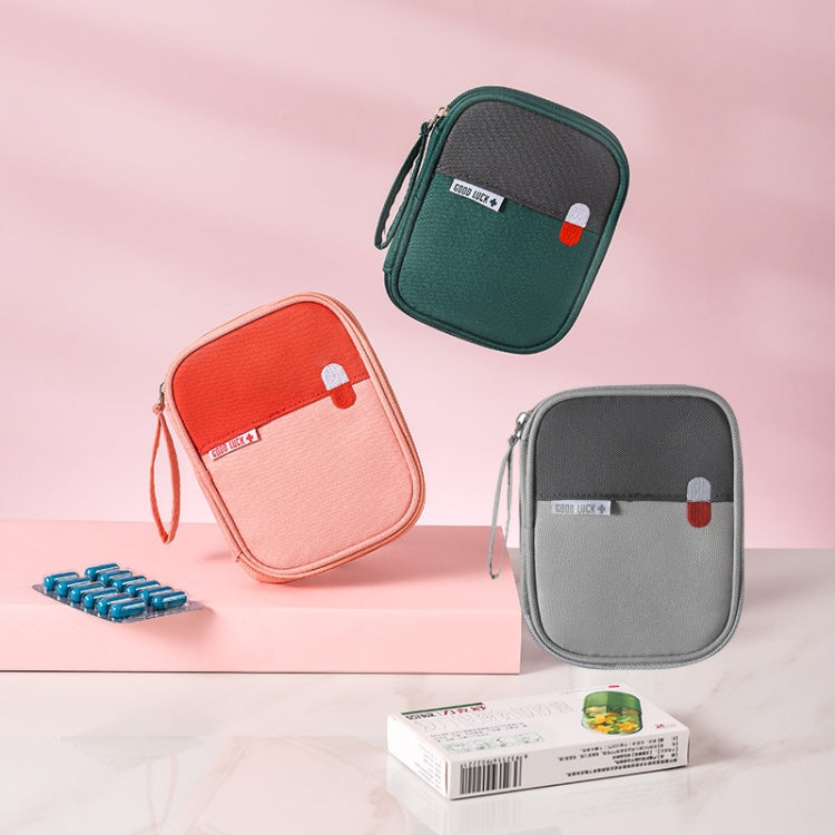 2 PCS J200047 Outdoor Travel Portable Medical Bag Large-capacity Portable Car Home First Aid Kit, Size: 11x2x14cm