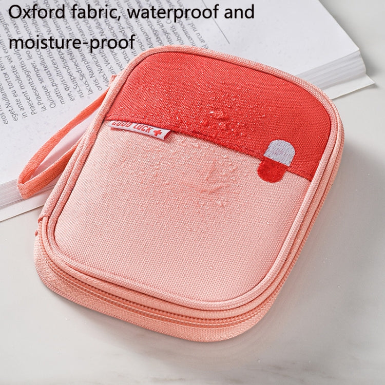 2 PCS J200047 Outdoor Travel Portable Medical Bag Large-capacity Portable Car Home First Aid Kit, Size: 11x2x14cm
