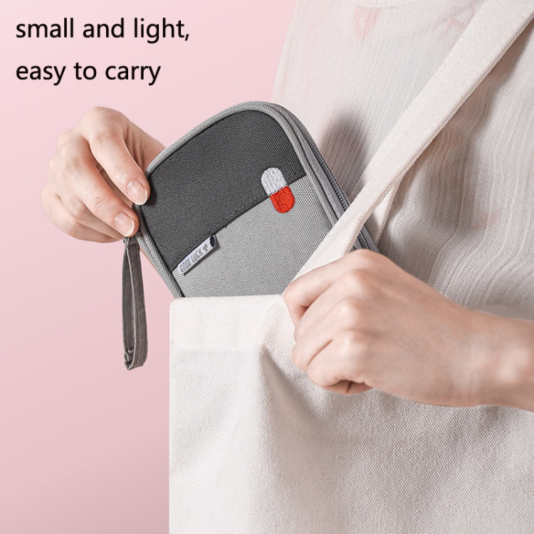 2 PCS J200047 Outdoor Travel Portable Medical Bag Large-capacity Portable Car Home First Aid Kit, Size: 11x2x14cm