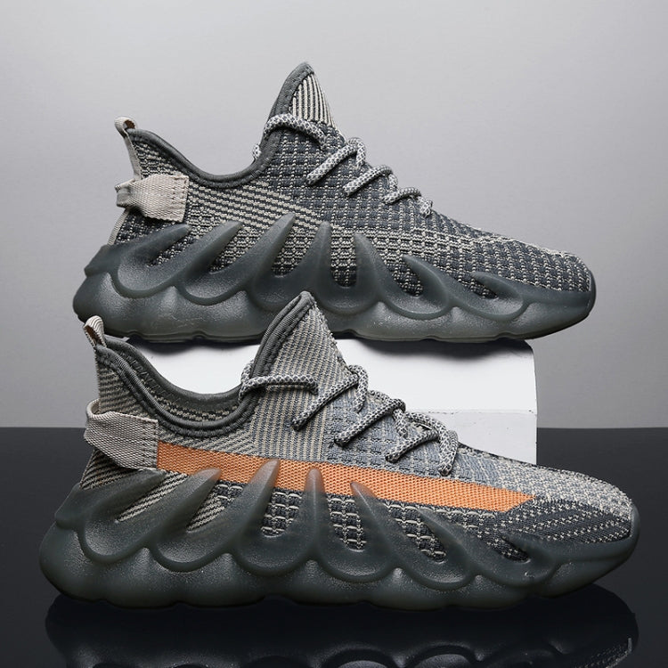 ZM-450 Men Octopus Sports Shoes Breathable Flying Wove Casual Shoes, Size: 40