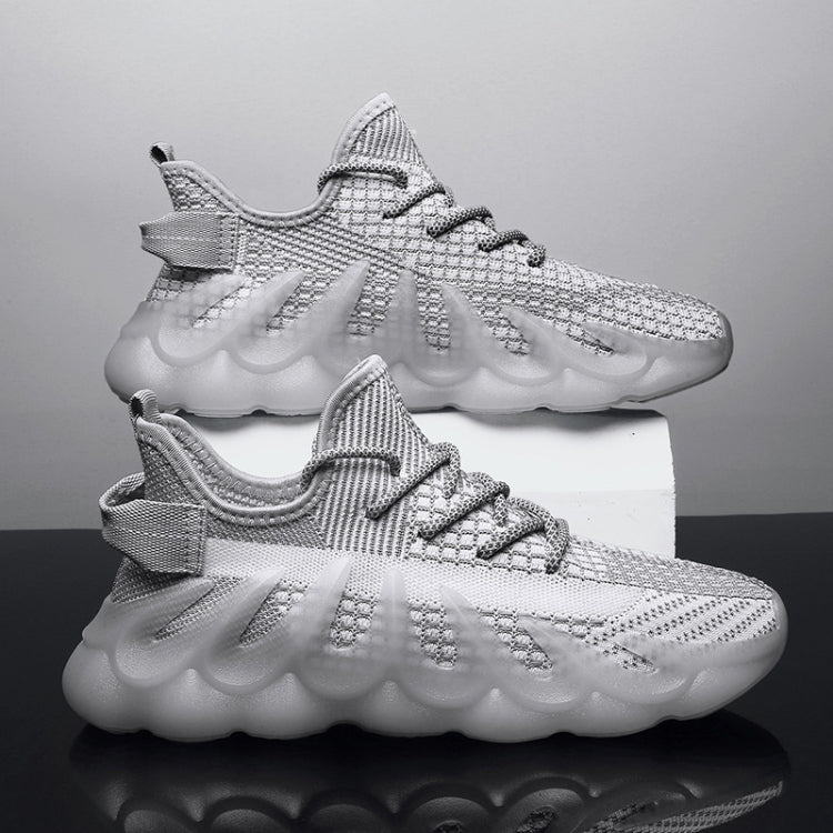 ZM-450 Men Octopus Sports Shoes Breathable Flying Wove Casual Shoes, Size: 40