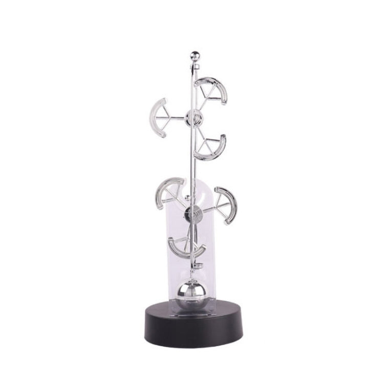 T900 Two-Wheeled Permanent Meter Electric Magnetic Double Turning Pendulum Chaotic Home Ornament