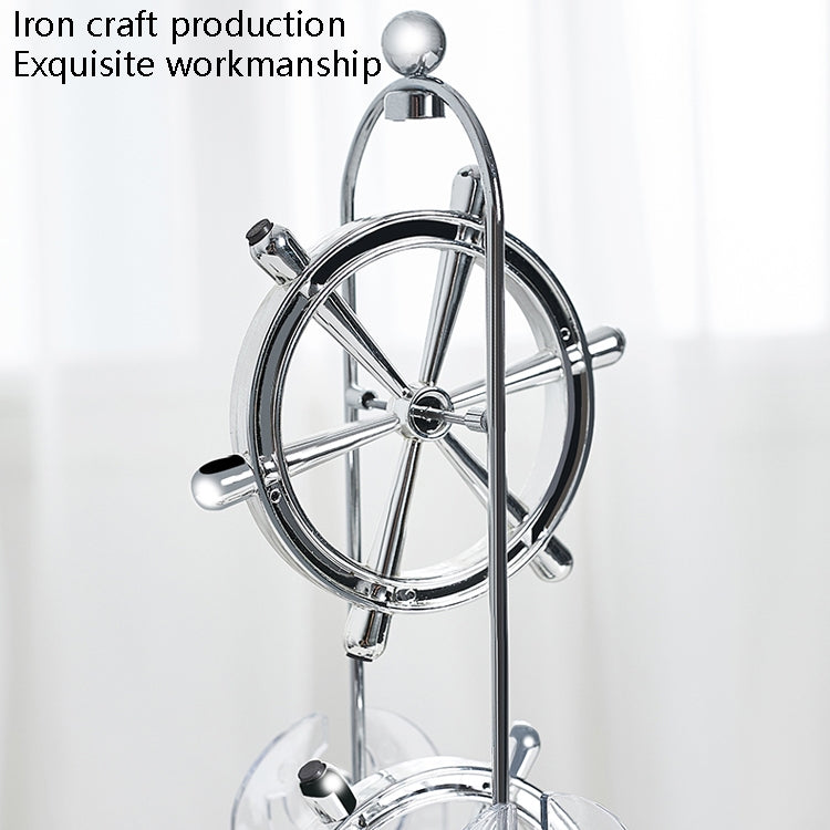 T900 Two-Wheeled Permanent Meter Electric Magnetic Double Turning Pendulum Chaotic Home Ornament
