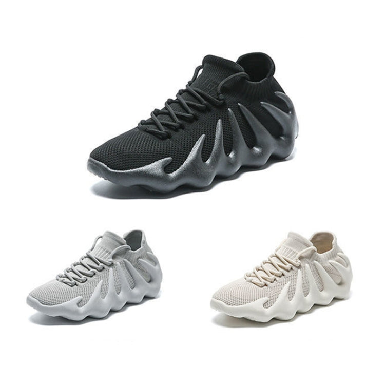 Men Octopus Sole Sports Shoes Socks Mouth Casual Shoes, Size: 40(Grey)