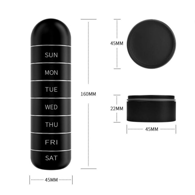 Waterproof Portable Mini Pill Box