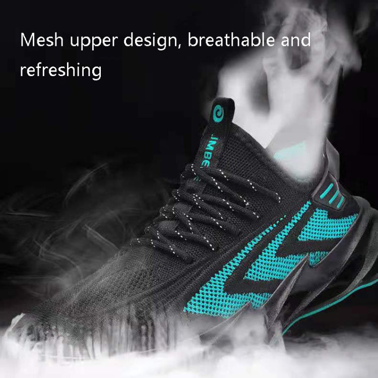 WDF-1 Men Breathable Mesh Shoes Youth Sports Casual Shoes, Size: 40(Black)