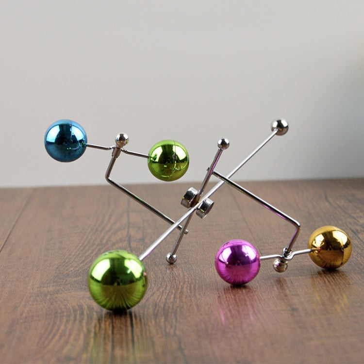 A007 Metal Colorful Ball Perimeter USB Home Decoration Rocking Dynamic Art Crafts