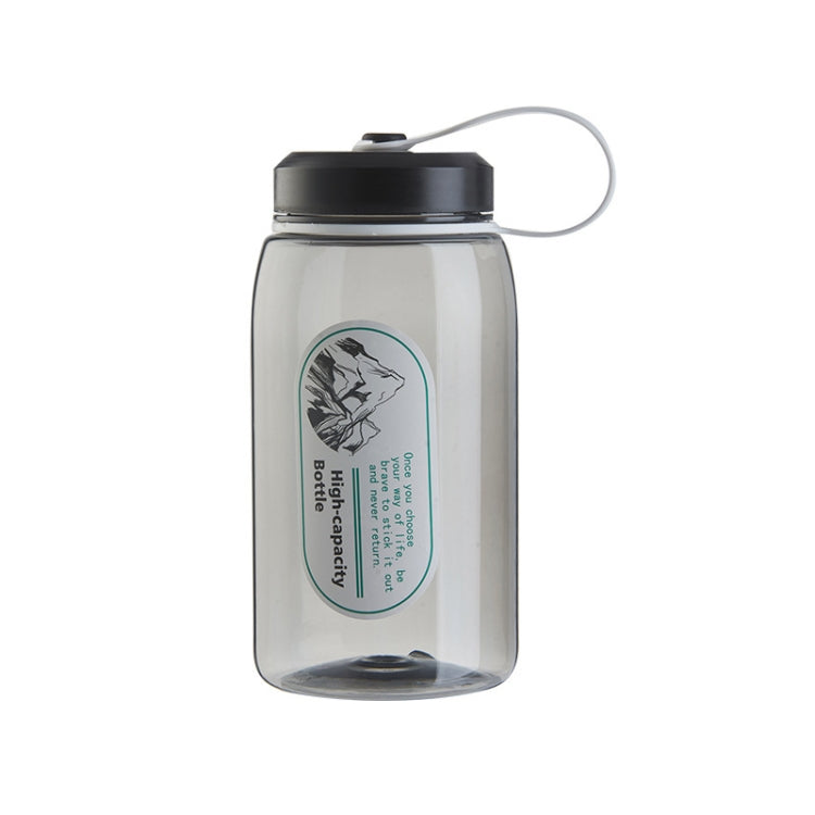 2 PCS Large-Capacity Sports Kettle Portable Plastic Transparent Water Cup, Random Colors Dleivery, Capacity: 1500ml