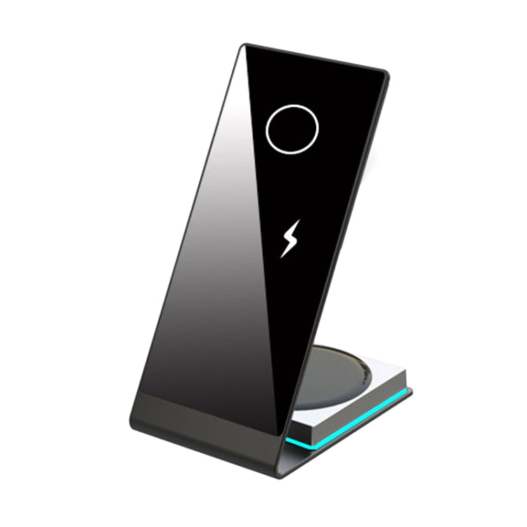 Y21 2 in 1 Mobile Phone Magnetic Wireless Charger 15W Fast Charging Bracket For IPhone & IPad