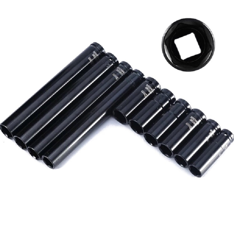 4 PCS 1/2 Electric Wrench Hexagonal Extension Socket, Specification: 21x200mm Long