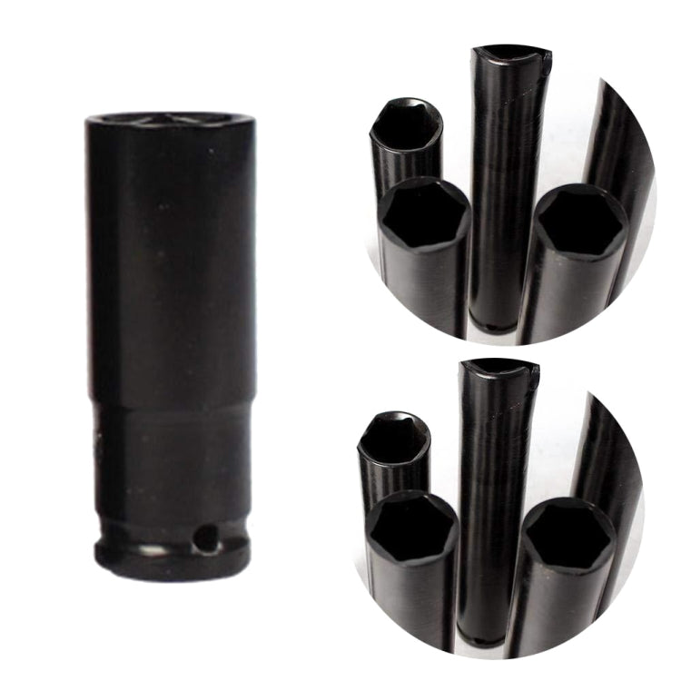 4 PCS 1/2 Electric Wrench Hexagonal Extension Socket, Specification: 21x200mm Long