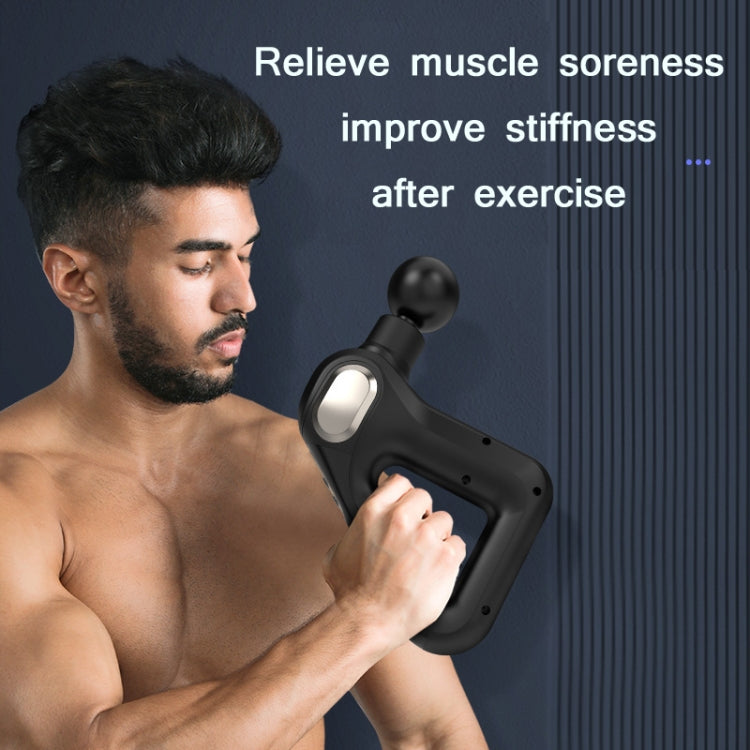 Electric Home Triangular Fascia Massager Muscle Relaxation Fitness Equipment, Colour: Triangle Bï¼ˆBlackï¼‰