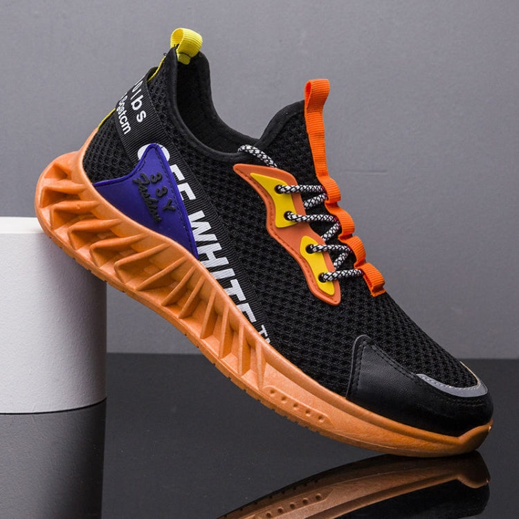 KL-1 Men Casual Sports Shoes Flying Weave Breathable Running Shoes, Size: 41