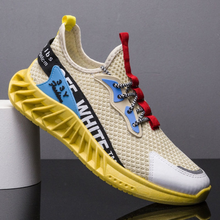 KL-1 Men Casual Sports Shoes Flying Weave Breathable Running Shoes, Size: 44