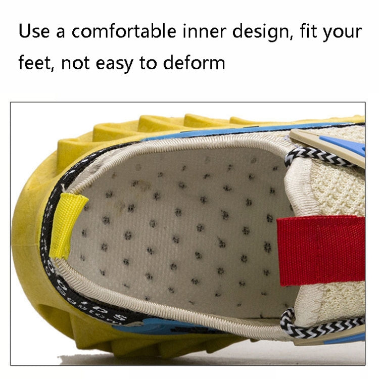 KL-1 Men Casual Sports Shoes Flying Weave Breathable Running Shoes, Size: 44