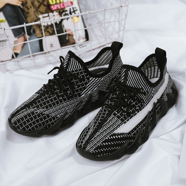 ZM-80 Women Breathable Casual Shoes Women Flying Weave Sports Shoes, Size: 39