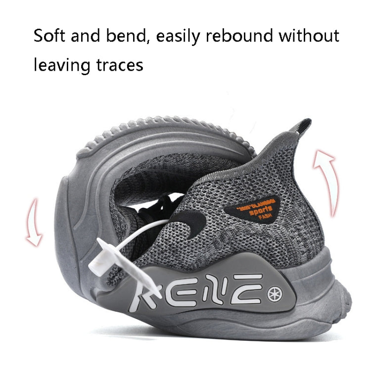 Male Sports Shoes Breathable Flying Weave Mesh Casual Shoes, Size: 41