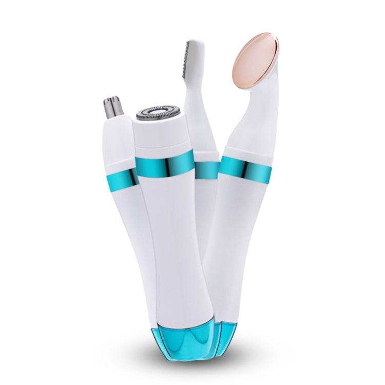 4 In 1 Electric Shaver Home Eyebrow Knife Massage Import Cleansing Instrument