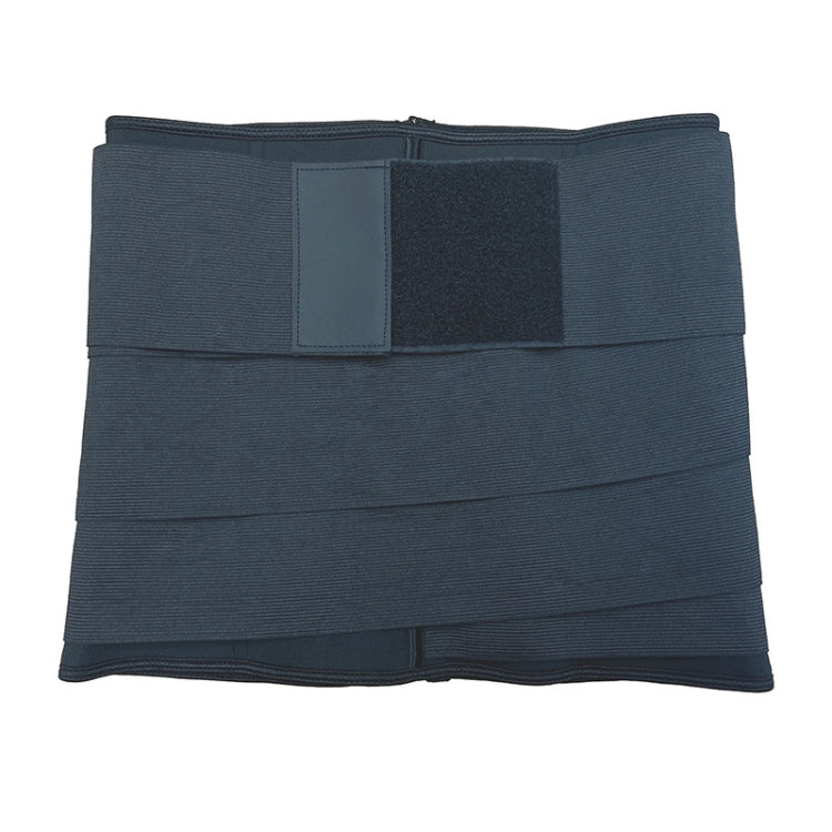 158 Sports Fitness Burst Sweat Belt Abdomen Wrap And Waist Belt, Size: M(Black)
